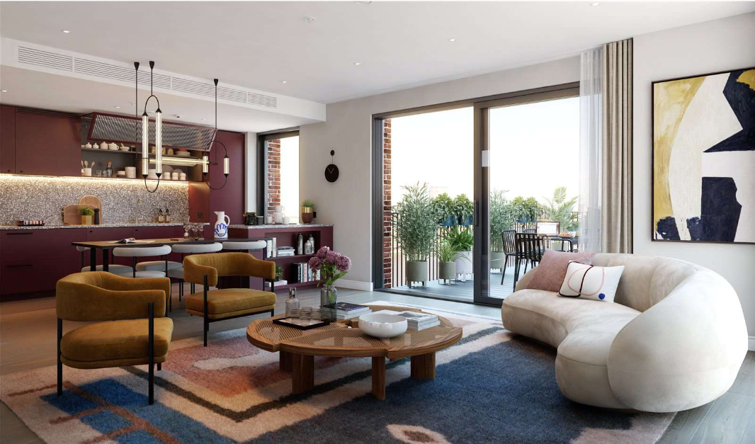 Embassy Gardens - Luxury Two Bedroom Apartment thumbnail 5