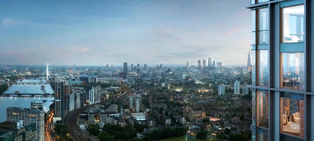 Damac Tower Nine Elms – Luxury Two Bedroom Apartment thumbnail 3